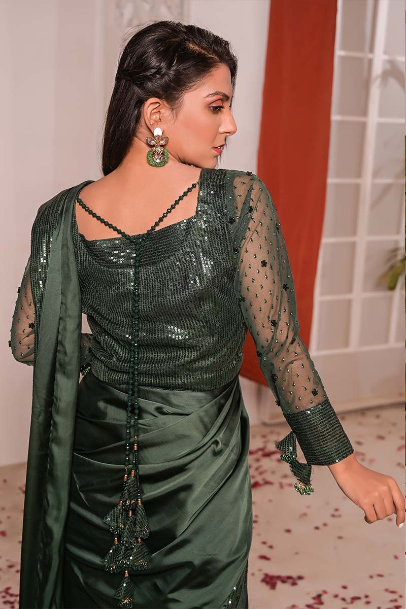 Emerald Saree